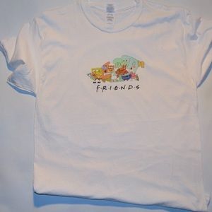 Forever 21 spongebob friends T-shirt